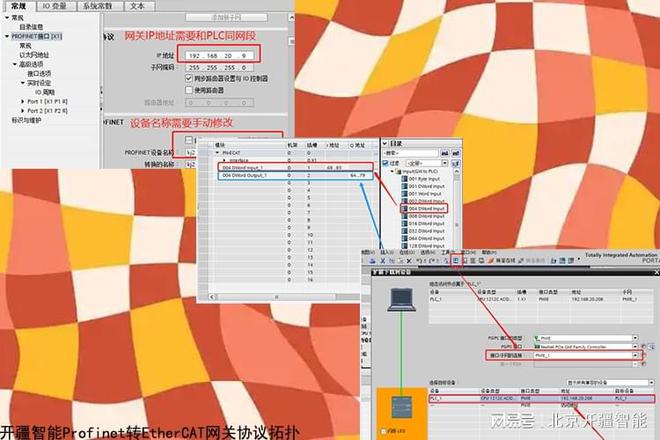 彩神vll通讯数据化思维EtherCAT转PROFINET网关连接PLC与Sick传感器(图3)